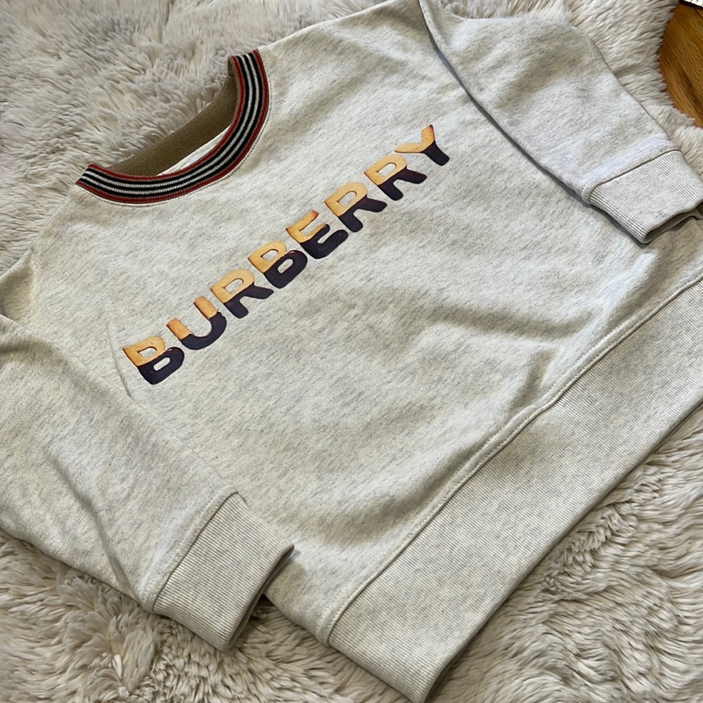 Burberry Logo Confectinery Sweatshirt